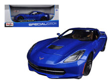 2014 Chevrolet Corvette Stingray C7 Z51 Blue Metallic 1/18