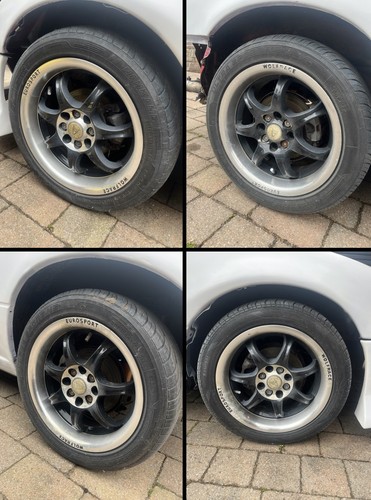 4x100 wolfrace rims - rims, rare