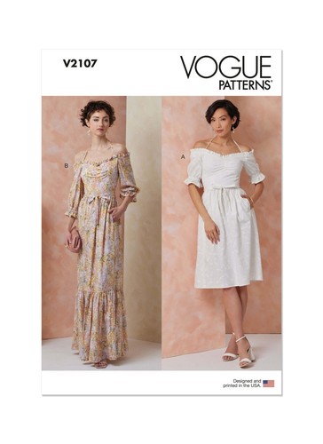 Vogue sewing pattern v2107 - pattern,