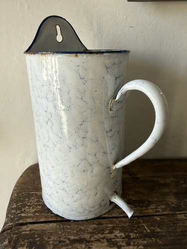 Vintage french enamelled water - vintage,