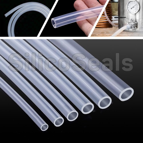 Clear silicone tube hose - clear,