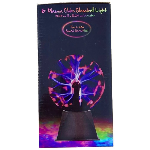 Plasma ball globe touch - 6", globe,