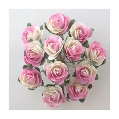 Bunch large cream pink - large, &