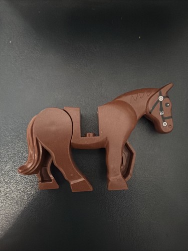 Lego minifigure horse reddish - lego,