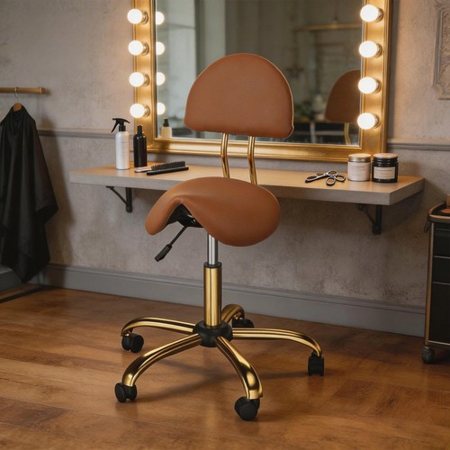 Saddle stool adjustable - saddle,