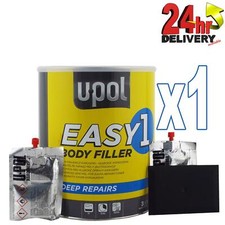 UPOL EASY 1 BODY FILLER DEEP FILL CAR BODY FILLER BIG SMOOTH EASY SAND U-POL 3L