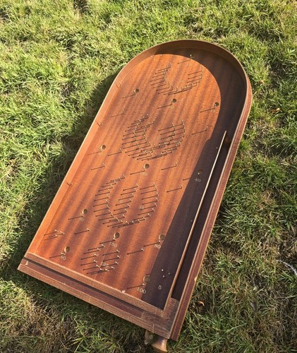 Vintage wooden bagatelle - wooden, game