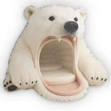 Giant Polar Bear Lounger Cave