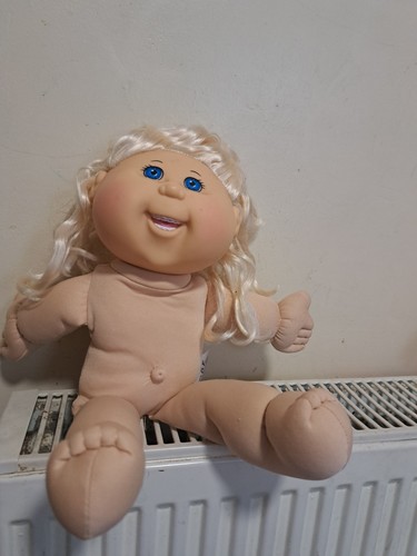 Cabbage patch kids doll blonde - patch,