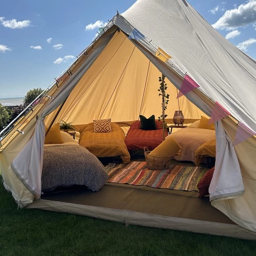 Brand new canvas bell tents - new, 5m
