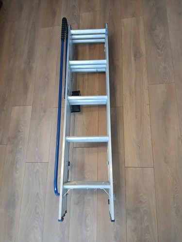 Abru aluminium section loft - abru, 3-section
