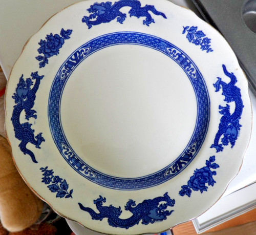 Vintage royal cauldon blue - vintage,