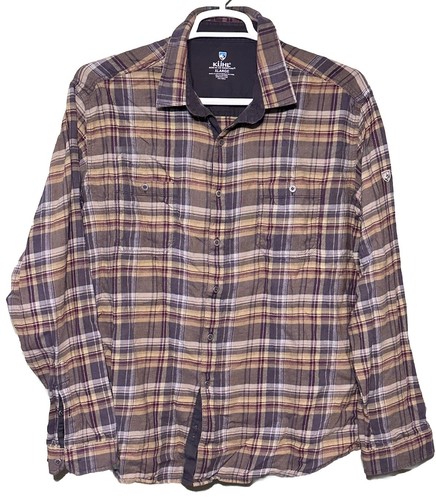 Kuhl outdoor flannel shirt - flannel,