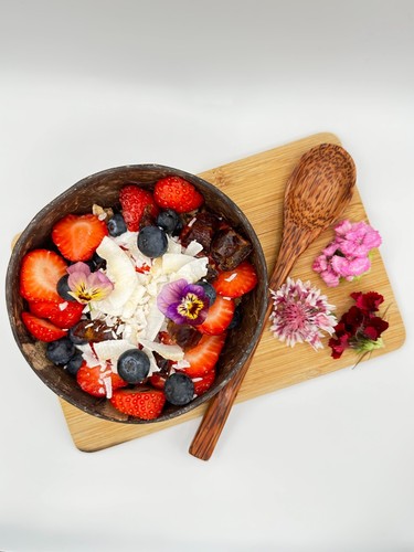 Handcrafted coconut bowl set - bowl,