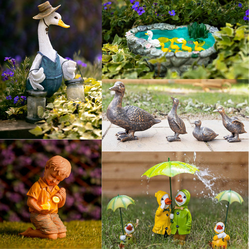 Novelty duck garden ornament - duck,