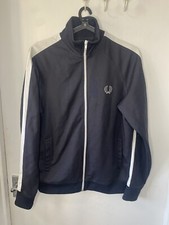 FRED PERRY BLACK WHITE SPORTS