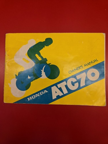 Honda atc70 owners manual - atc70,