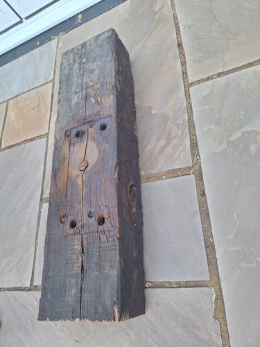 Reclaimed railway sleepers - railway,