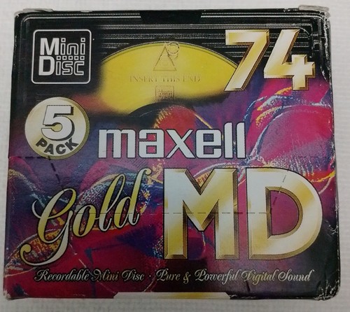 Sealed maxell gold - 5, mini