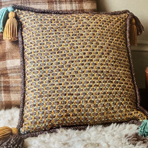 Soft knit cushion - knit,