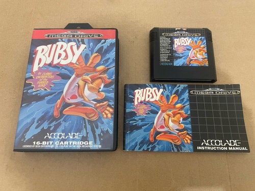 Sega megadrive busby boxed - sega,
