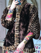 UNIQUE Vintage SHEARED BEAVER