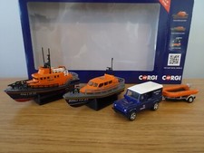 CORGI TOYS RNLI LIFEBOATS & LAND ROVER CAR & BOAT MODEL GIFT SET RNLI0001