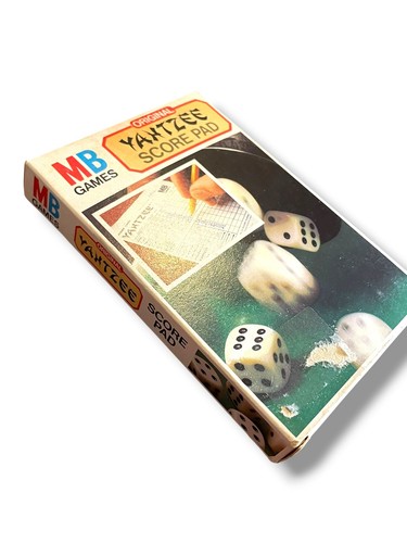 Games vintage yahtzee score - mb,