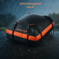 21 Cubic Feet Car Roof Bag Waterproof Travel Luggage Carrier with Anti-Slip Mat