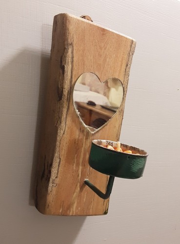 Driftwood candle sconce - driftwood,