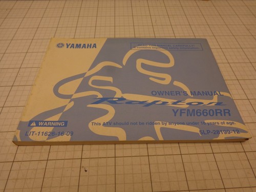 Oem yamaha owners manual - owners,