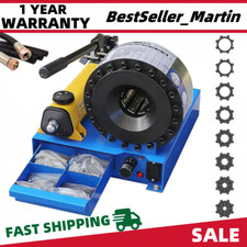 5600KN Portable Hydraulic Hose Pipe Crimping Machine Crimper with 8 Sets