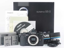 Olympus OM-D E-M5 II Digital Camera Body Black 7449 Shots w/ Box[Top Mint]#Z5131