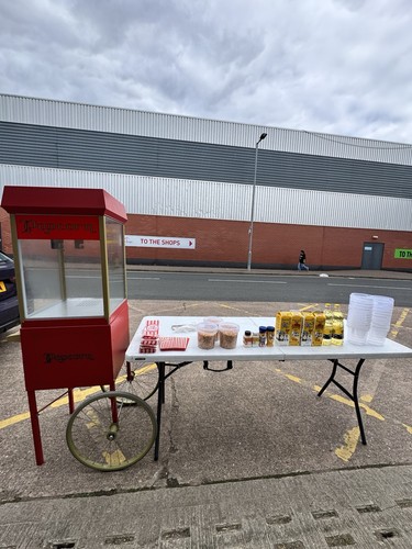 Gold medal popcorn machine - gold,