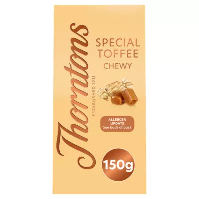 Thorntons chewy special toffee - thorntons,