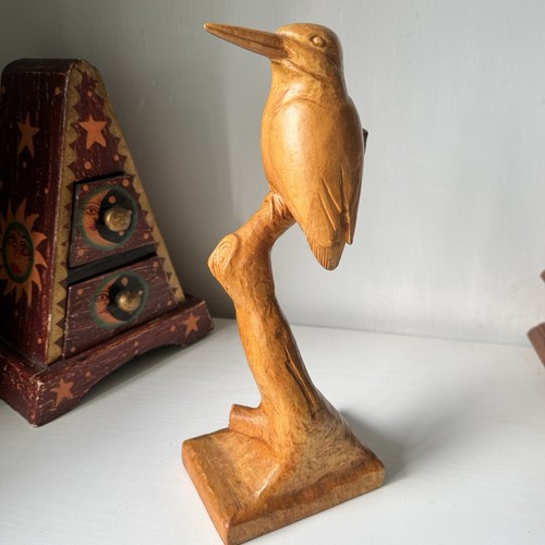 Vintage hand carved wooden - vintage,