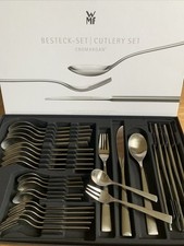 WMF Bellano Cromargan Stainless Steel Cutlery Matt 6 People 30 Pieces