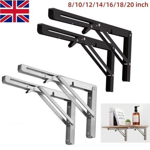 20x folding shelf brackets - folding,