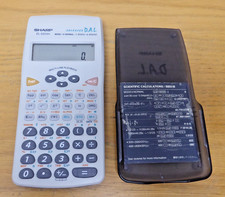Sharp EL-531VH Scientific Statistical Calculator Multi-line Playback Advanced