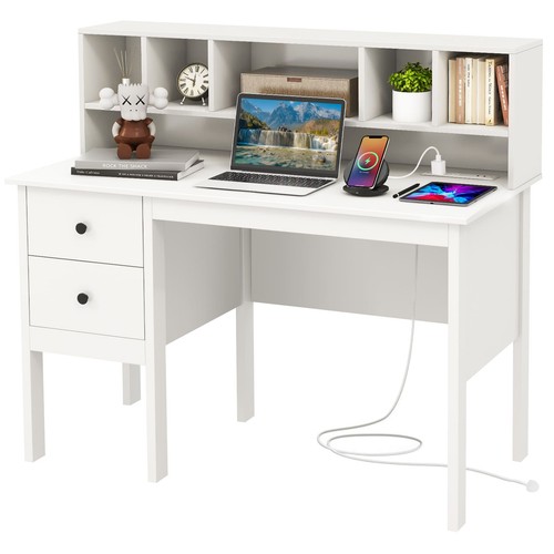 Computer desk with - computer,