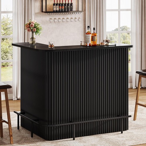 Modern black bar table - modern, table,