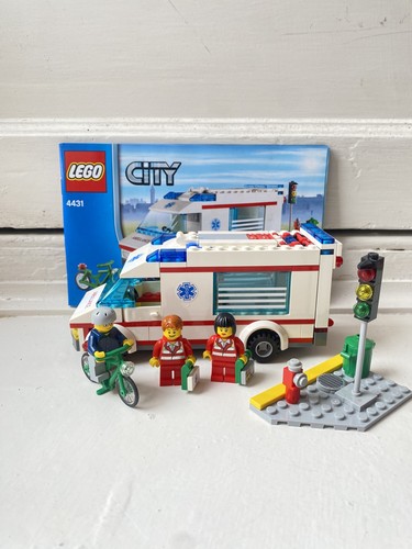 Lego city 4431 - lego, ambulance