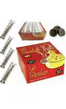 1 Box Excelsior Swift-Lite Charcoal discs incense Burner Coal 80 Discs Shisha