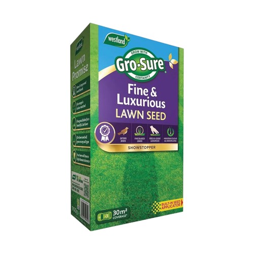 Gro sure fine luxurious lawn - luxurious,