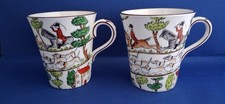 2 x Crown Staffordshire
