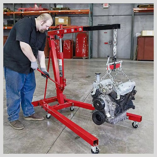 Ton motor engine crane - motor,