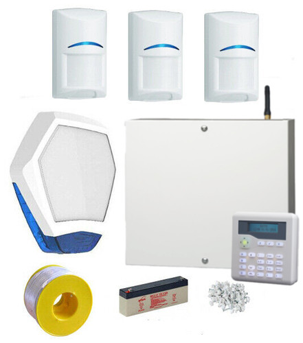 Wired burglar alarm pro kit - wired,