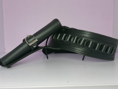 Cowboy gun holster black - cowboy,