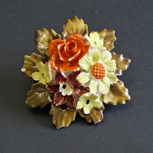 Royal adderley floral hand - royal,