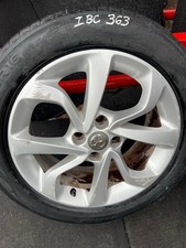 2015-19 VAUXHALL CORSA E 16" INCH 4 STUD 8 SPOKE ALLOY WHEEL 6.5JX16 ibc363